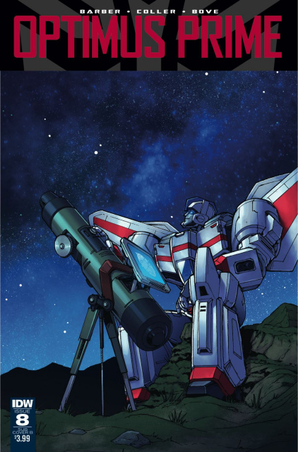 Optimus Prime #8 (Subscription Cover)