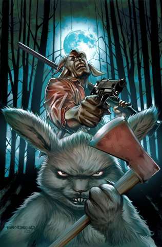 Man Goat & The Bunnyman: Green Eggs & Blam! #1 (Barrionuevo Cover)