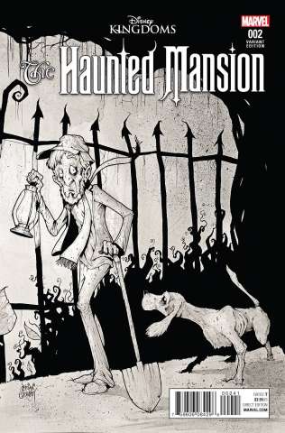 The Haunted Mansion #2 (Christopher Action Figure Cover)