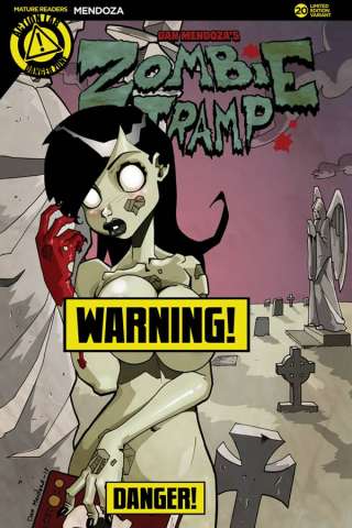 Zombie Tramp #20 (Mendoza Risque Cover)