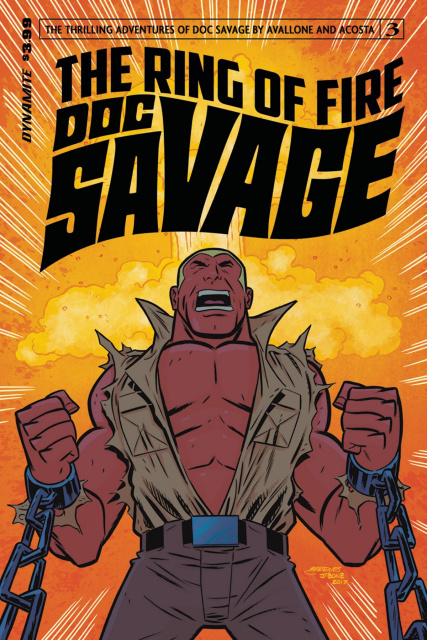 Doc Savage: The Ring of Fire #3 (Marques Cover)