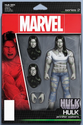 Hulk #1 (Christopher Action Figure Cover)