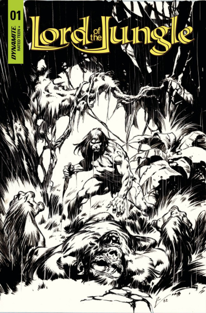 Lord of the Jungle #1 (10 Copy Torre B&W Cover)