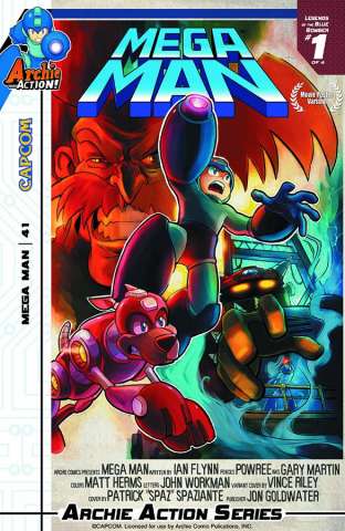 Mega Man #41 (Movie Poster Cover)