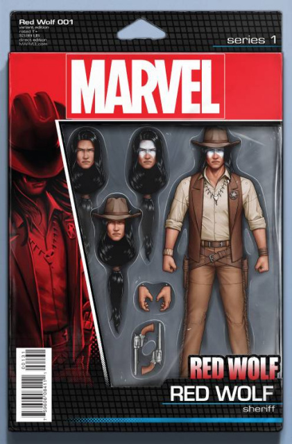 Red Wolf #1 (Christopher Action Figure Cover)