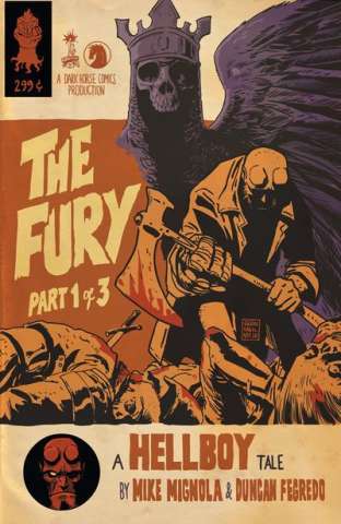 Hellboy: The Fury #1 (Francavilla Cover)