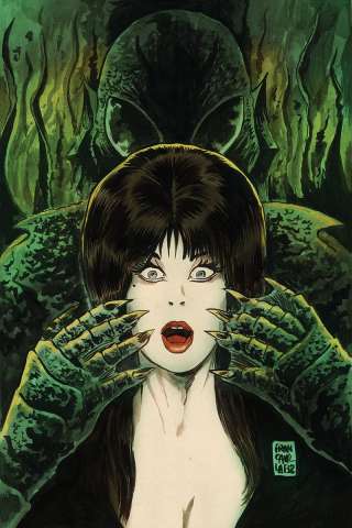 The Shape of Elvira #1 (10 Copy Francavilla Virgin Cover)