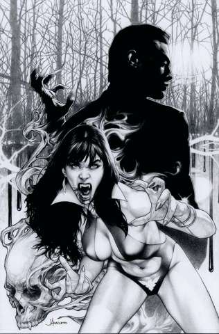 Vampirella / Dracula: Rage #1 (25 Copy Anacleto Line Art Cover)