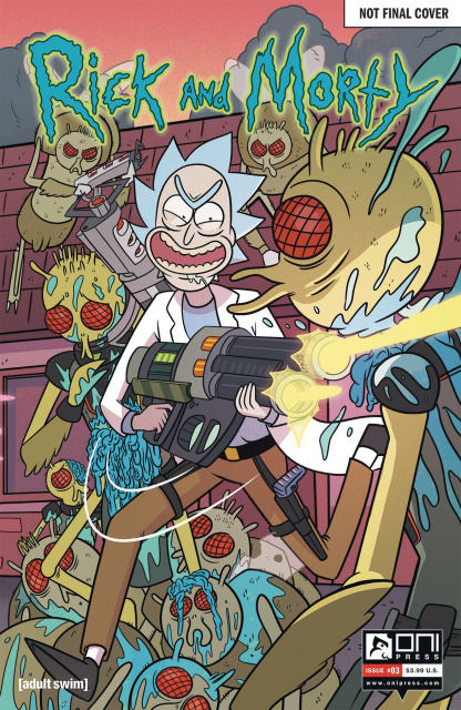Rick and Morty #3 (50 Issues Special Cover)
