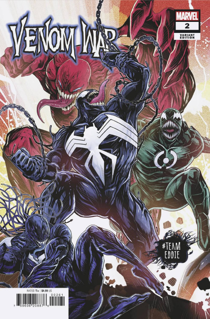 Venom War #2 (Luciano Vecchio Team Eddie Cover)