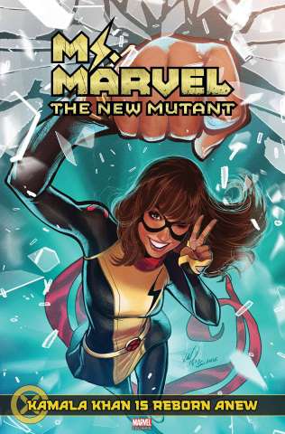 Ms. Marvel: The New Mutant #1 (Lucas Werneck Homage Cover)