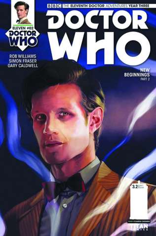 Doctor Who: New Adventures with the Eleventh Doctor, Year Three #2 (Caranfa Cover)