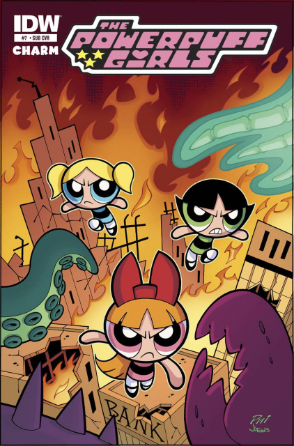 The Powerpuff Girls #7 (Subscription Cover)