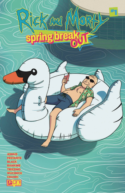 Rick and Morty: Spring Break Out #1 (Trizzino Cover)