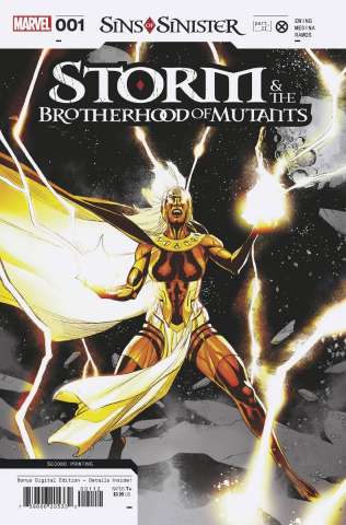 Storm & The Brotherhood of Mutants #1 (Leinil Yu 2nd Printing)