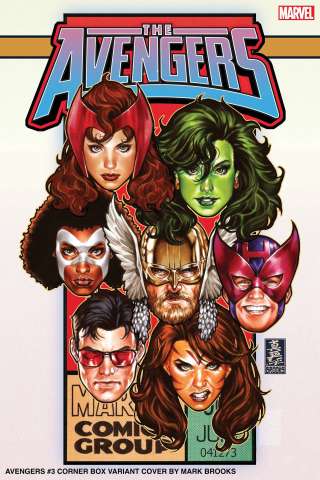 Avengers #3 (Mark Brooks Corner Box Cover)