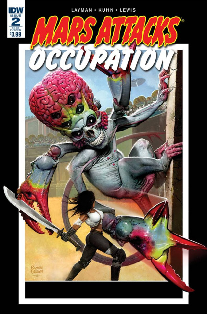 Mars Attacks: Occupation #2 (Subscription Cover)