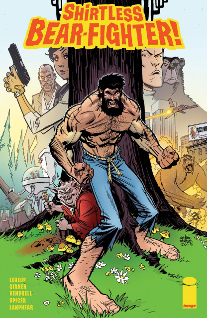 Shirtless Bear-Fighter! #1 (Robinson Cover)