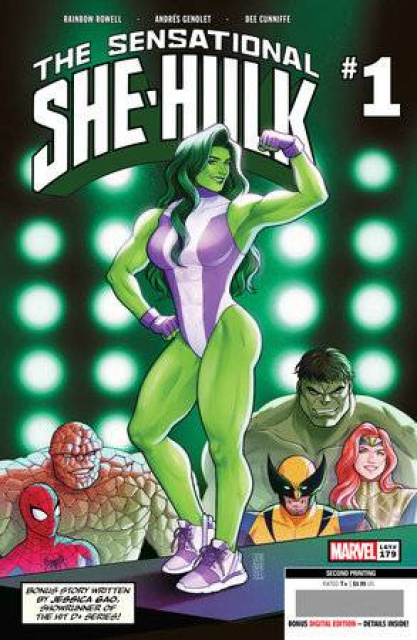 The Sensational She-Hulk #1 (Jen Bartel 2nd Printing)