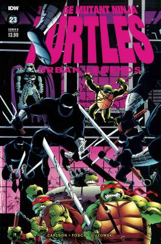 Teenage Mutant Ninja Turtles: Urban Legends #23 (Fosco & Larsen Cover)