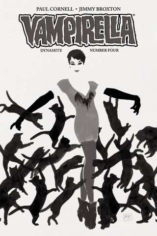 Vampirella #4 (30 Copy Broxton B&W Cover)