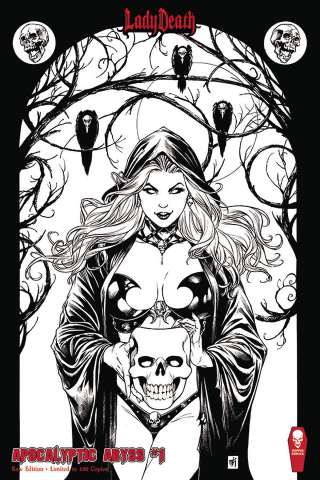 Lady Death: Apocalyptic Abyss #1 (Raw Cover)
