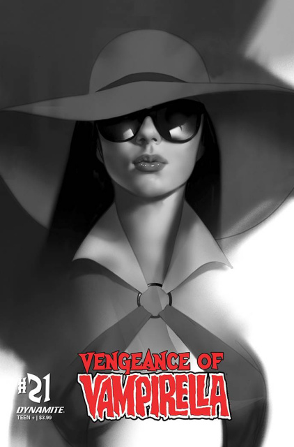 Vengeance of Vampirella #21 (30 Copy Oliver B&W Cover)