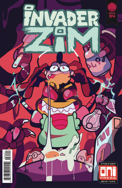 Invader Zim #34 (Mosley Cover)