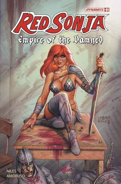 Red Sonja: Empire of the Damned #1 (10 Copy Linsner Foil Cover)