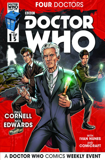 Doctor Who: Four Doctors #1 (Edwards Cover)
