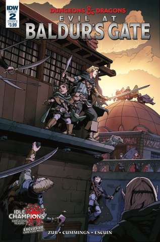Dungeons & Dragons: Evil at Baldur's Gate #2 (Cummings Cover)