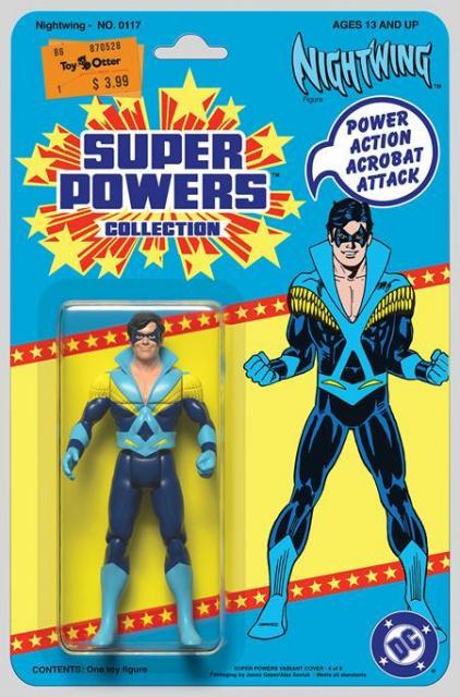 Nightwing #117 (Jason Geyer & Alex Saviuk DC Super Powers Card Stock Cover)