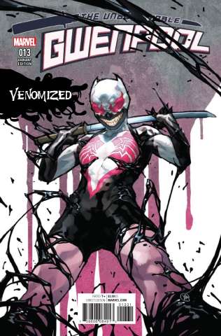 Gwenpool #13 (Putri Venomized Cover)