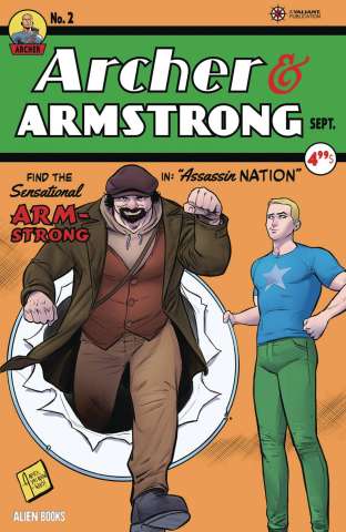 Archer & Armstrong: Assassin Nation #2 (Ponce Cover)