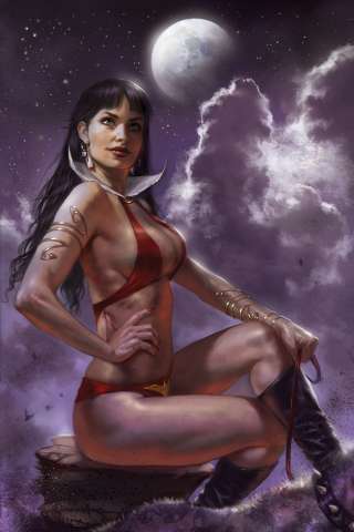 Vampirella #6 (35 Copy Parrillo Virgin Sneak Peek Cover)