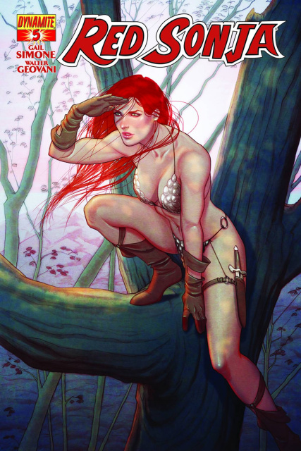Red Sonja #5 (Frison Cover)