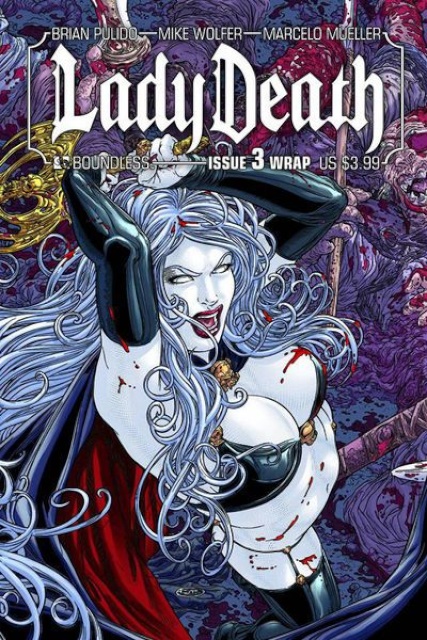 Lady Death #3 (Wrap Cover)