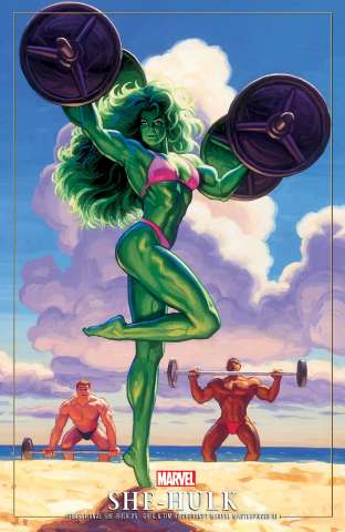The Sensational She-Hulk #5 (Hildebrandt Masterpieces III Cover)