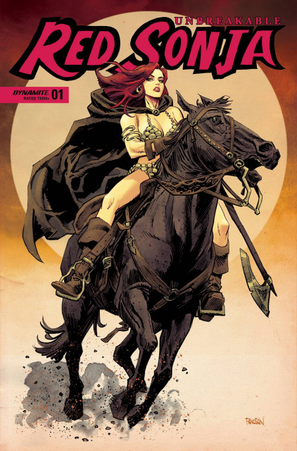 Unbreakable Red Sonja #1 (7 Copy Panosian Cover)