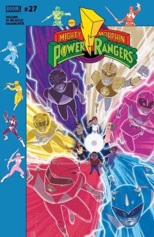 Mighty Morphin Power Rangers #27 (Subscription Gibson Cover)