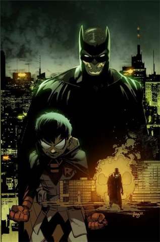 Batman and Robin #18 (Javier Fernandez Cover)