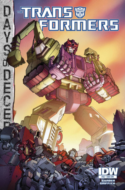 The Transformers #38 (Subscription Cover)