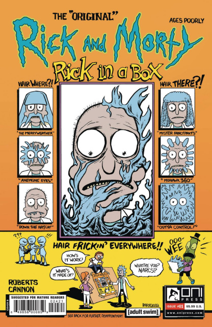 Rick and Morty Presents Rick in a Box #1 (10 Copy Cover)