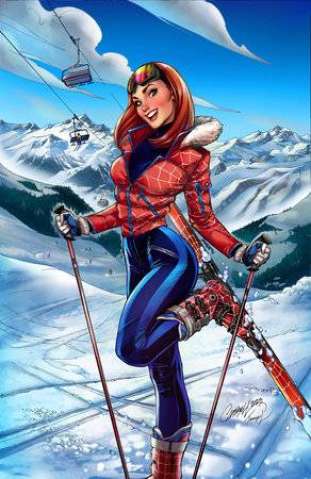 The Amazing Spider-Man #40 (100 Copy Campbell Ski Chalet Cover)