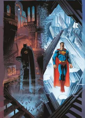 Batman / Superman: World's Finest #32 (Danny Earls Card Stock Cover)