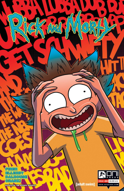 Rick and Morty #4 (Ellerby Cover)