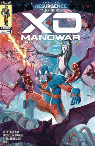 X-O Manowar: Invictus #4 (Peralta Cover)