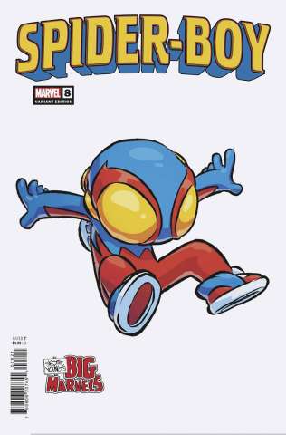 Spider-Boy #8 (Skottie Young Big Marvels Cover)