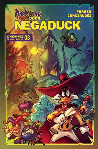Negaduck #3 (Cangialosi Cover)