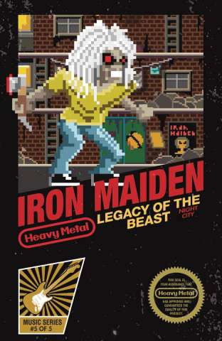 Iron Maiden: Legacy of the Beast - Night City #5 (Kremenek Cover)